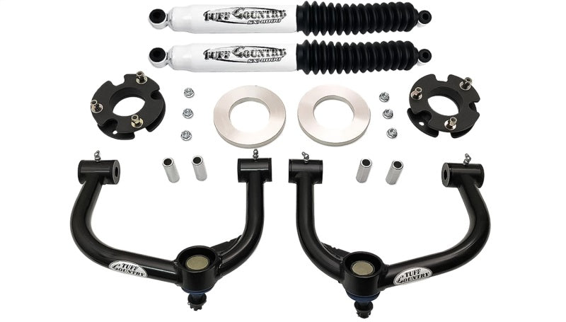 Tuff Country 23925KN - TUF23925KN - Tuff Country 21-22 Ford F-150 4x4 3in Front Lift Kit w/Ball Joint Upper Control Arms and Shocks - Shipped in Europe - Tuningsupply.com