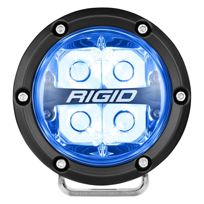 Rigid Industries 36402 - RIG36402 - Rigid Industries 360-Series 4in LED Off-Road Spot Beam - RGBW (Pair) - Shipped in Europe - Tuningsupply.com