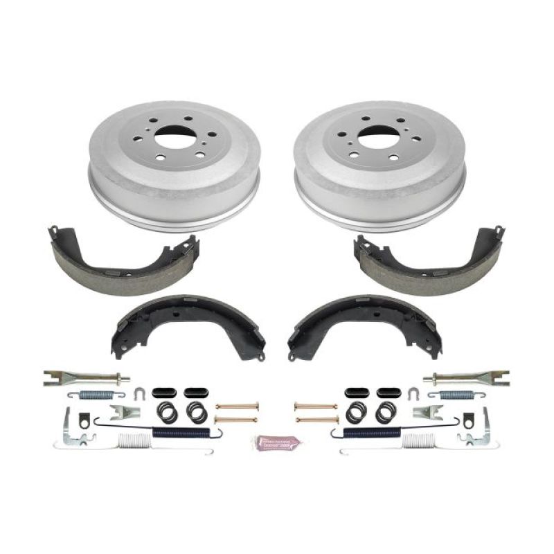 PowerStop KOE15411DK - PSBKOE15411DK - Power Stop 09-13 Chevrolet Silverado 1500 2WD Rear Autospecialty Drum Kit - Shipped in Europe - Tuningsupply.com