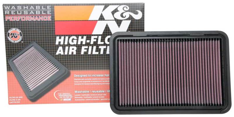 K&N Engineering 33-3130 - KNN33-3130 - K&N 17-19 SUZUKI SWIFT V L4-1.4L F/I Drop In Air Filter - Shipped in Europe - Tuningsupply.com