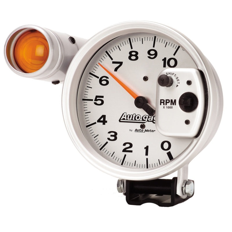 AutoMeter 233911 - ATM233911 - Autometer 5 inch 10,000 RPM Shift Lite Pedestal Tachometer Auto Gage - Shipped in Europe - Tuningsupply.com