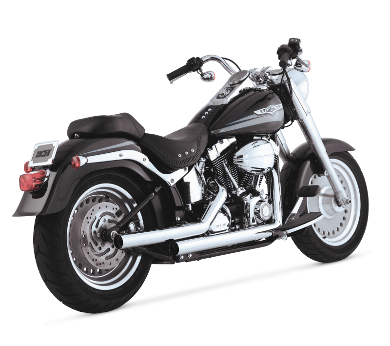 Vance and Hines 17818 - VAH17818 - Vance & Hines 86-09 Harley-Davidson Softail Straightshots Exhaust - Shipped in Europe - Tuningsupply.com
