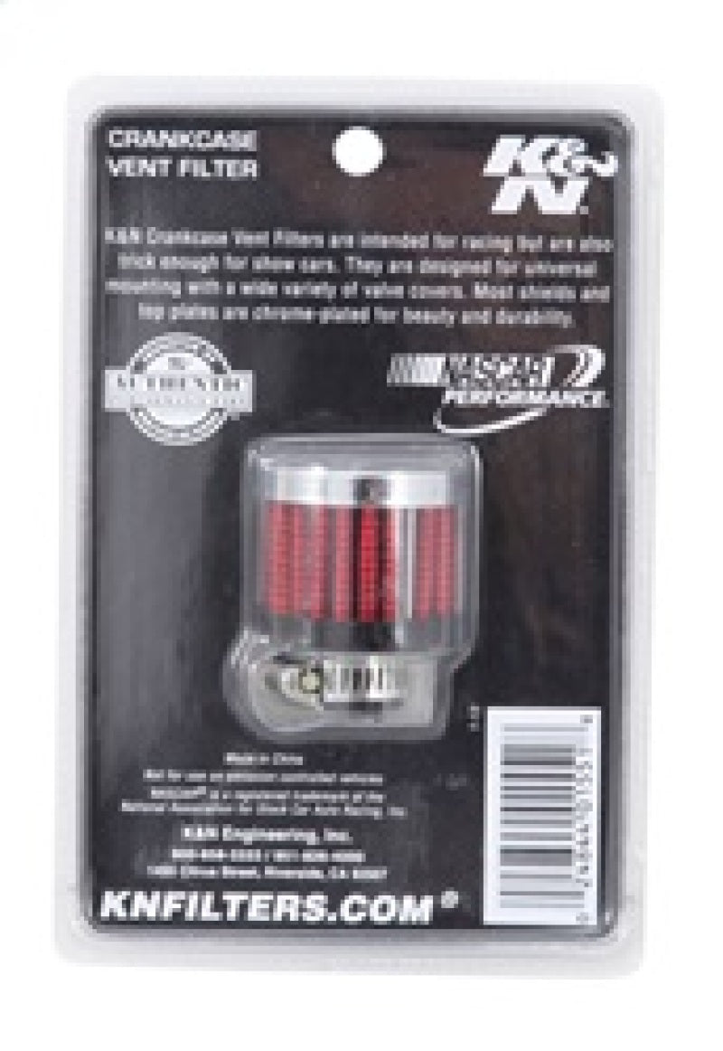 K&N Engineering 62-2470 - KNN62-2470 - K&N .315/.431 Flange 1 3/8 inch OD 1.5 inch H Clamp On Crankcase Vent Filter - Shipped in Europe - Tuningsupply.com