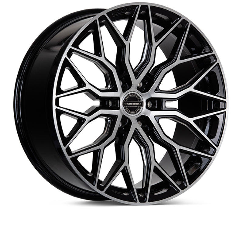 Vossen HF63-2G21 - VOSHF63-2G21 - Vossen HF6-3 22x9.5 / 6x139.7 / ET20 / Deep Face / 106.1 - Brushed Gloss Black Wheel - Shipped in Europe - Tuningsupply.com
