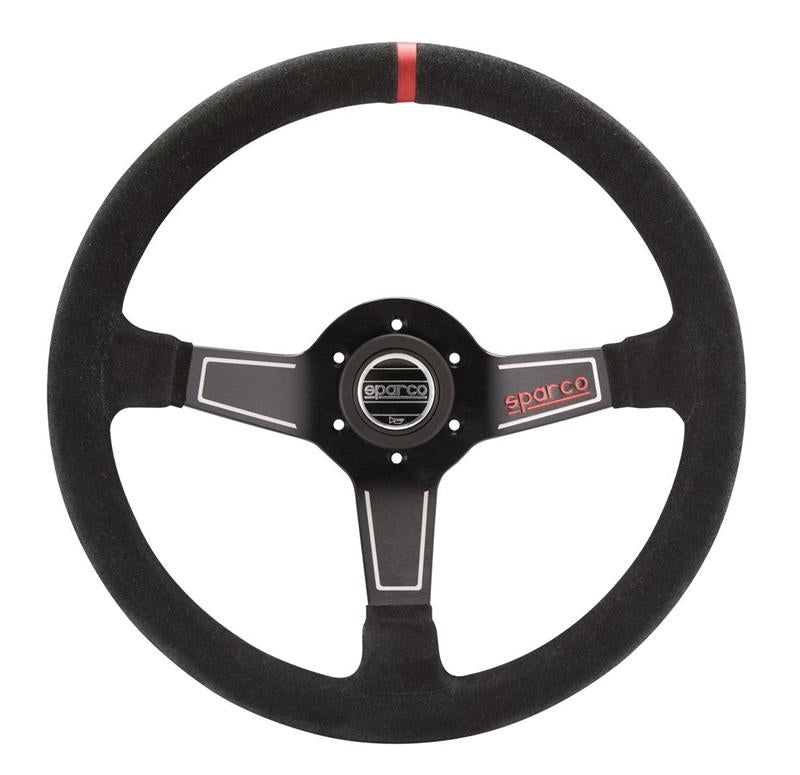 SPARCO 015L750SC - SPA015L750SC - Sparco Steering Wheel L575 Monza Suede - Shipped in Europe - Tuningsupply.com