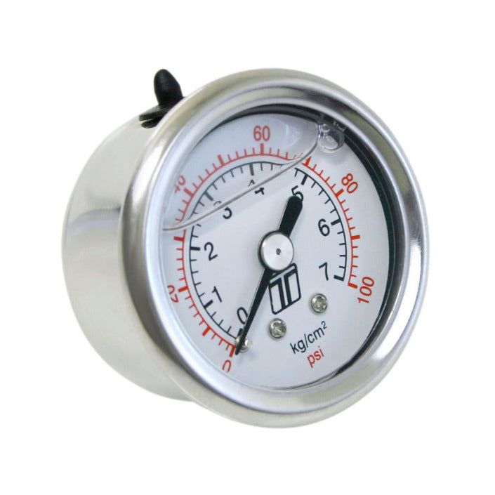 Turbosmart TS-0402-2023 - TURTS-0402-2023 - Turbosmart FPR Gauge 0-100psi Liquid Fill - Shipped in Europe - Tuningsupply.com