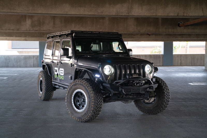 DV8 Offroad LBJL-10 - DVELBJL-10 - DV8 Offroad 2018+ Jeep Wrangler JL Light Bar Mount - Shipped in Europe - Tuningsupply.com