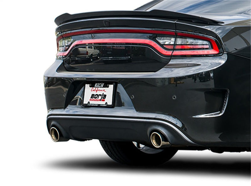 Borla 140669 - BOR140669 - Borla 15-16 Dodge Charger Hellcat 6.2L V8 ATAK Catback Exhaust w/ Valves No Tips Factory Valance - Shipped in Europe - Tuningsupply.com