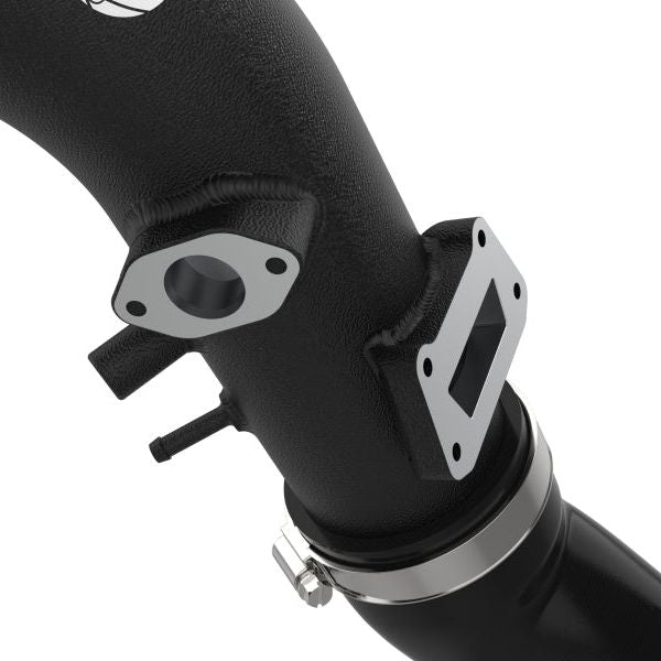 aFe 46-20649-B - AFE46-20649-B - aFe 19-22 Hyundai Veloster N L4 2.0L (t) BladeRunner 2-3/4in Aluminum Cold Charge Pipe - Black - Shipped in Europe - Tuningsupply.com