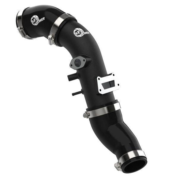 aFe 46-20649-B - AFE46-20649-B - aFe 19-22 Hyundai Veloster N L4 2.0L (t) BladeRunner 2-3/4in Aluminum Cold Charge Pipe - Black - Shipped in Europe - Tuningsupply.com