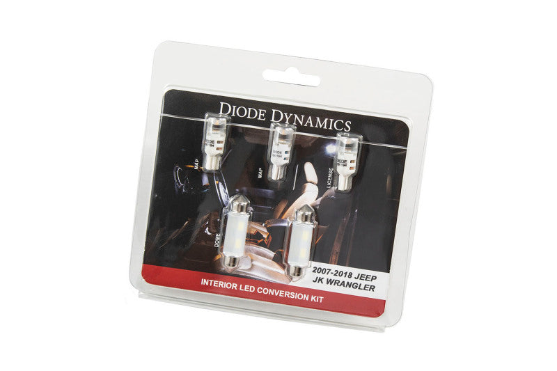 Diode Dynamics DD0364 - DIODD0364 - Diode Dynamics Wrangler JK 4dr Interior Kit Stage 2 - Cool - White - Shipped in Europe - Tuningsupply.com