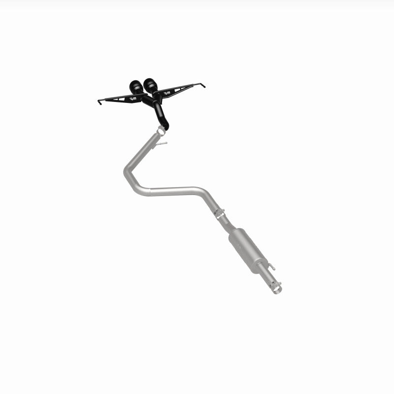 Magnaflow 19455 - MAG19455 - MagnaFlow 2019 Hyundai Veloster 1.6L 2.5in Center Exit Stainless Steel Cat-Back Exhaust w/Blk Tips - Shipped in Europe - Tuningsupply.com