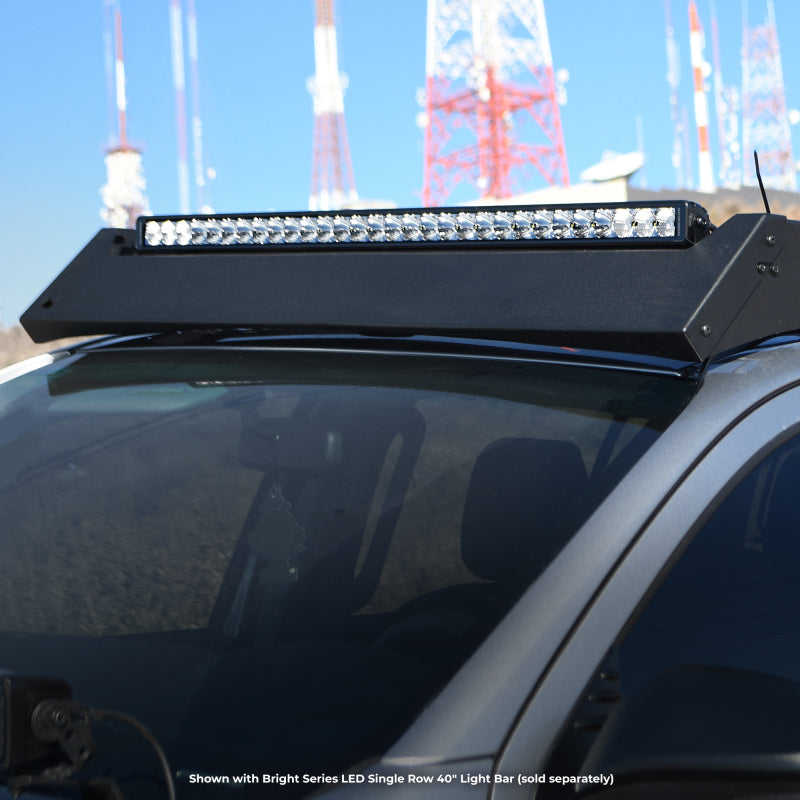 Go Rhino 5933190T - GOR5933190T - Go Rhino 24-25 Toyota Tacoma Double Cab Pickup Ceros Low Profile Roof Rack - Tex. Blk - Shipped in Europe - Tuningsupply.com
