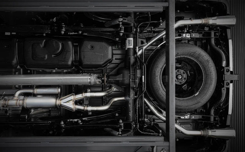 Magnaflow 19684 - MAG19684 - Magnaflow 25+ Ram 1500 I6 3.0L SPEQ Series Polished Cat-Back Performance Exhaust System - Shipped in Europe - Tuningsupply.com