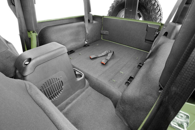 Husky Liners HBTTJ97F - HSLHBTTJ97F - Husky Liners 97-06 Jeep Wrangler TJ / 04-06 LJ (w/Ctr Cnsl w/o Heat Shld) Guardian Impact Jeep Liner - Shipped in Europe - Tuningsupply.com