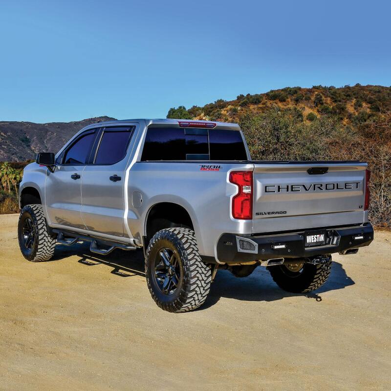 Westin 20-14135 - WES20-14135 - Westin 19-22 Chevrolet Silverado / GMC Sierra Crew Cab Outlaw Nerf Step Bars - Shipped in Europe - Tuningsupply.com