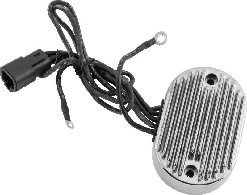 TwinPower 498295 - TWP498295 - Twin Power 01-06 Softail Voltage Regulator Chrome Replaces H-D 74540-01 38 Amp - Shipped in Europe - Tuningsupply.com