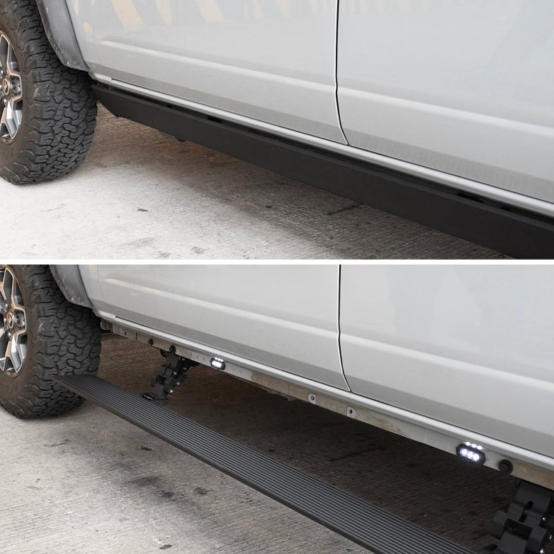 Go Rhino - GOR20410687PC - RealTruck 11-22 Ram 2500/3500 CC 4dr VoltStep Electric Running Board Kit (No Drill) - Tex. Blk - Shipped in Europe - Tuningsupply.com