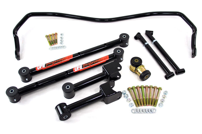 UMI Performance ABR813-B - UMIABR813-B - UMI Performance 68-72 GM A-Body Rear Suspension Kit - Black - Shipped in Europe - Tuningsupply.com