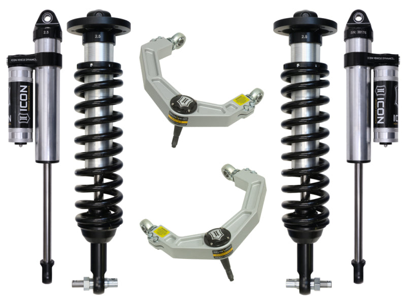 ICON K93093 - ICOK93093 - ICON 2015+ Ford F-150 2WD 0-3in Stage 3 Suspension System w/Billet Uca - Shipped in Europe - Tuningsupply.com