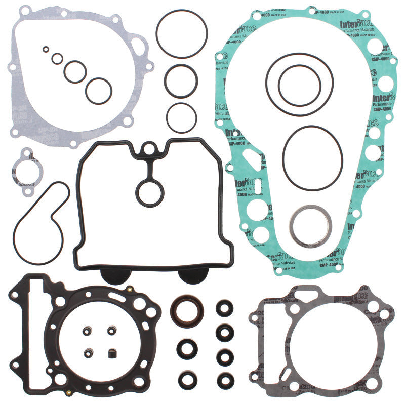 QuadBoss 564034 - QBS564034 - QuadBoss 04-08 Arctic Cat 400 DVX Complete Gasket Set w/ Oil Seal - Shipped in Europe - Tuningsupply.com