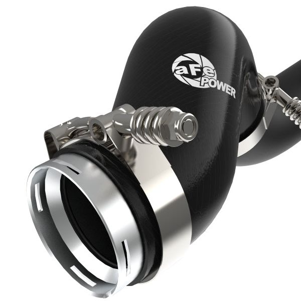 aFe 46-20424-B - AFE46-20424-B - aFe BladeRunner Black Intercooler Hot & Cold Side Tubes Combo 19-20 GM Trucks 1500 L4-2.7L (t) - Shipped in Europe - Tuningsupply.com