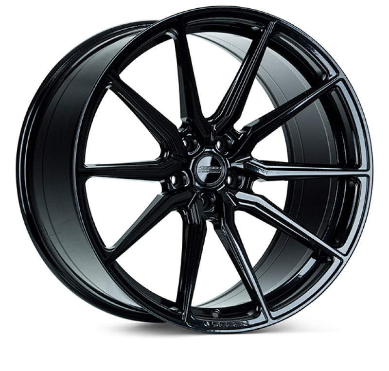 Vossen HF3-2W40 - VOSHF3-2W40 - Vossen HF-3 22x10.5 / 5x127 / ET27 / Deep Face / 71.5 - Gloss Black Wheel - Shipped in Europe - Tuningsupply.com