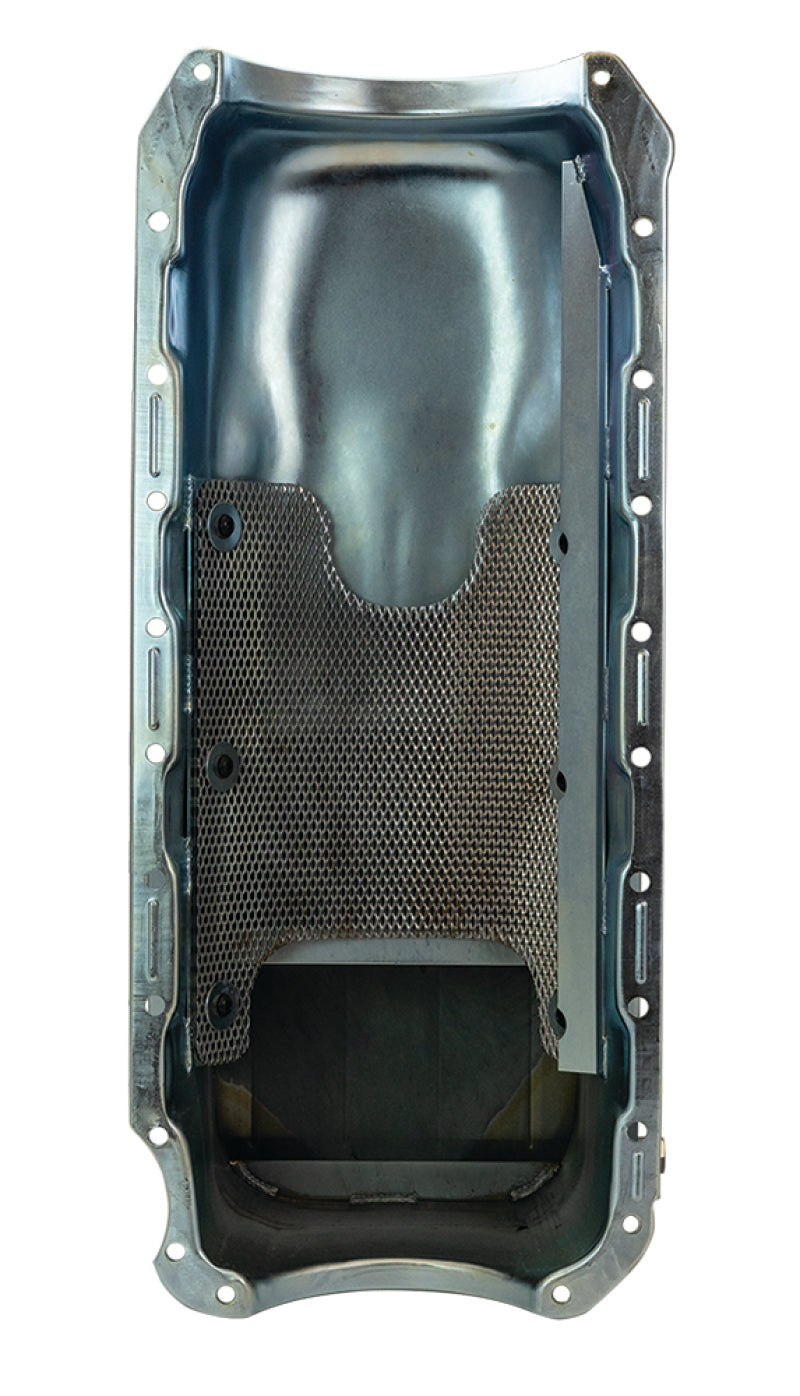 Moroso 20403 - MOR20403 - Moroso Chevrolet Big Block Mark IV Kicked Out Wet Sump 6qt 8in Steel Oil Pan - Shipped in Europe - Tuningsupply.com