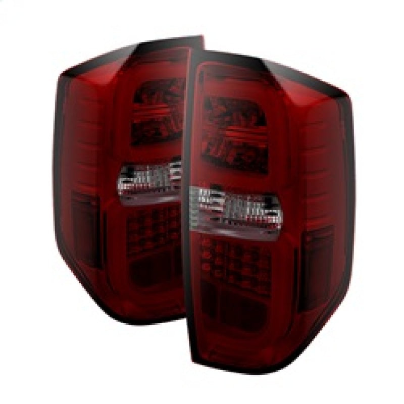 SPYDER 5080189 - SPY5080189 - Spyder Toyota Tundra 2014-2016 Light Bar LED Tail Lights Red Smoke ALT-YD-TTU14-LED-RS - Shipped in Europe - Tuningsupply.com