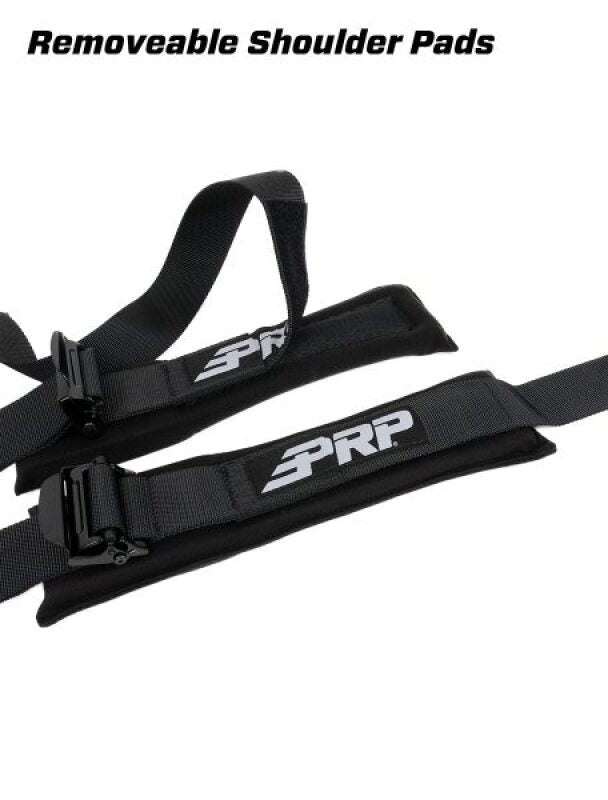PRP Seats SB5.3X2RP - PRPSB5.3X2RP - PRP 5.3x2 Harness - 5 Point Harness 3In Lap Belts 2In Shoulder Belts w/ Removable Pads - Shipped in Europe - Tuningsupply.com