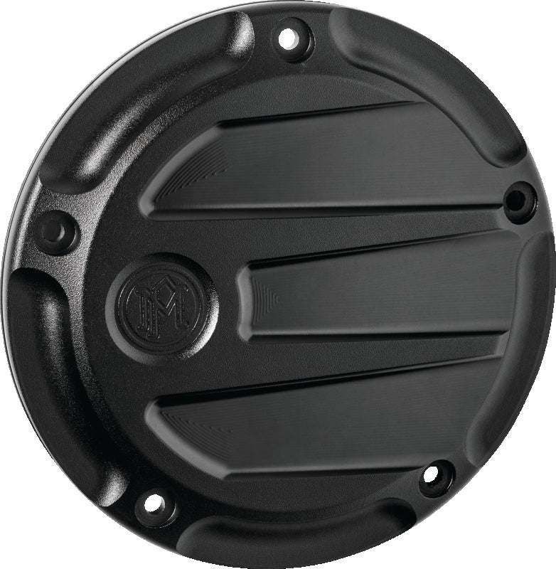 Performance Machine 0177-2075M-SMB - PFM0177-2075M-SMB - Performance Machine Derby Cover Scallop - Black Ops - Shipped in Europe - Tuningsupply.com
