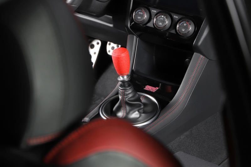 GrimmSpeed GRM380000 - GRMGRM380000 - GrimmSpeed Shift Knob Stainless Steel - Subaru 5 Speed and 6 Speed Manual Transmission - Red - Shipped in Europe - Tuningsupply.com