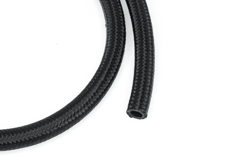 DeatschWerks 6-02-0816-20 - DWK6-02-0816-20 - DeatschWerks 8AN Black Nylon Braided CPE Hose 20 Feet - Shipped in Europe - Tuningsupply.com