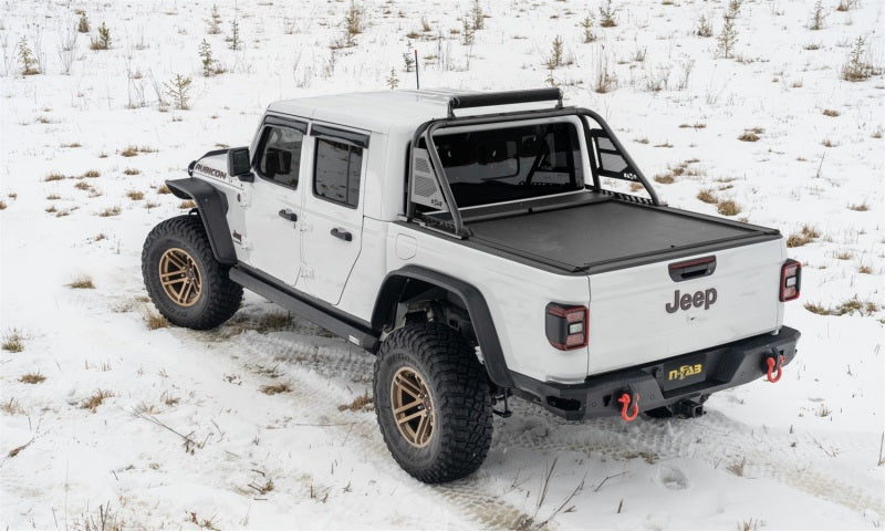 N-Fab J19BR-RLT - NFBJ19BR-RLT - N-Fab ARC Sports Bar 20-22 Jeep Gladiator - Textured Black(Roll-N-Lock Cover Fitment Only) - Shipped in Europe - Tuningsupply.com