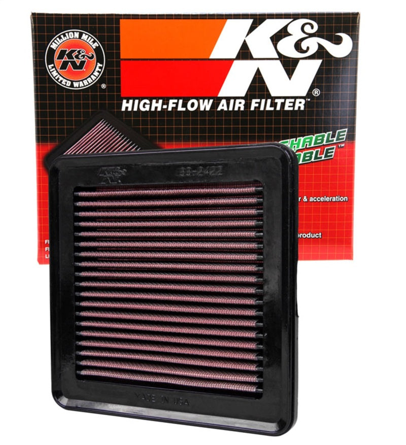 K&N Engineering 33-2422 - KNN33-2422 - K&N 09 Honda Fit 1.5L Drop In Air Filter - Shipped in Europe - Tuningsupply.com