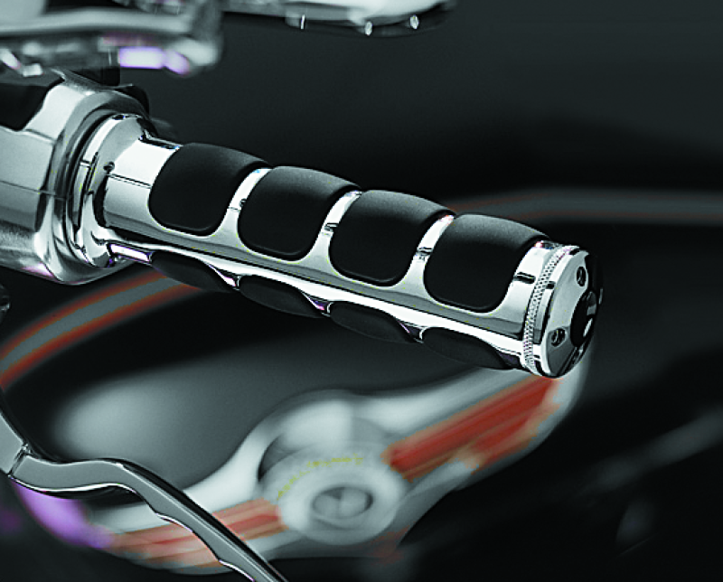 Kuryakyn 6180 - KUR6180 - Kuryakyn ISO Grips Honda Gold Wing Models Chrome - Shipped in Europe - Tuningsupply.com