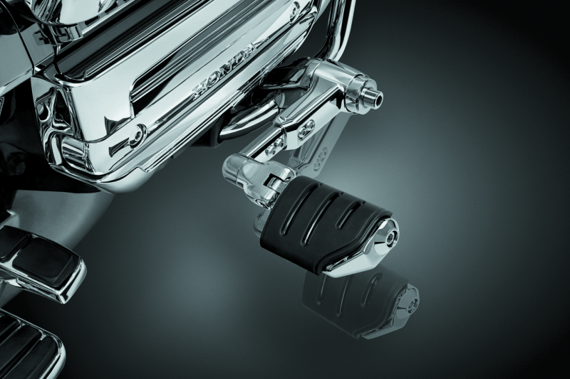 Kuryakyn 4081 - KUR4081 - Kuryakyn Ergo III Adjustable Mount With Trident Dually ISO Pegs Chrome - Shipped in Europe - Tuningsupply.com