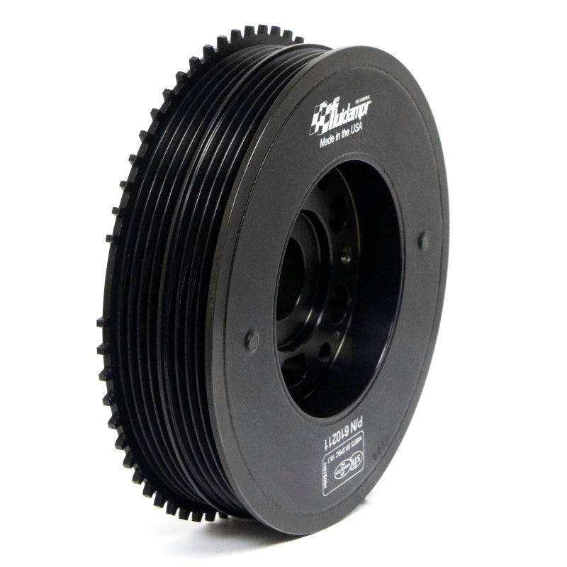 Fluidampr 610211 - FDR610211 - Fluidampr 13-18 Ford Focus ST 2.0L/15-23 Ford Mustang 2.3L EcoBoost Steel Internally Balanced Damper - Shipped in Europe - Tuningsupply.com