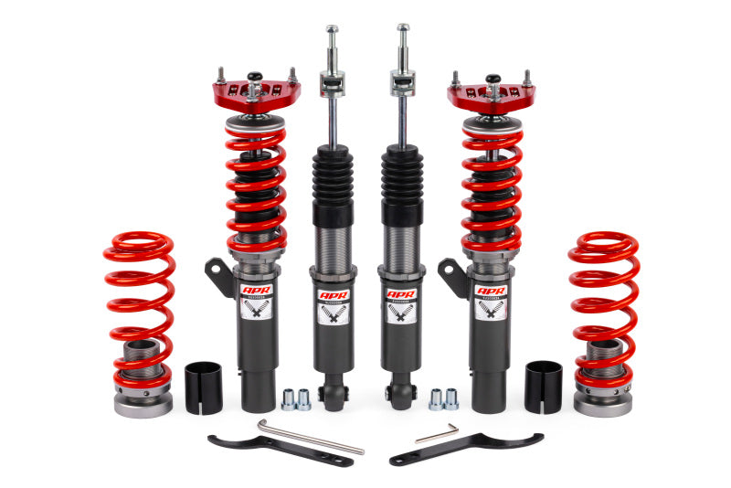 APR SUS00026 - APRSUS00026 - APR 15-24 Audi A3/S3/VW Golf R/GTI/19-24 Audi Q3/VW Jetta (MQB/MQE EVO) Roll-Control Coilover System - Shipped in Europe - Tuningsupply.com