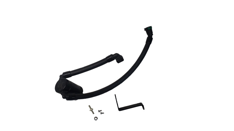 J&L 3092P-B - JLT3092P-B - J&L 24-25 Ford Mustang GT w/ Whipple Supercharger Oil Separator 3.0 PCV Side - Black Anodized - Shipped in Europe - Tuningsupply.com