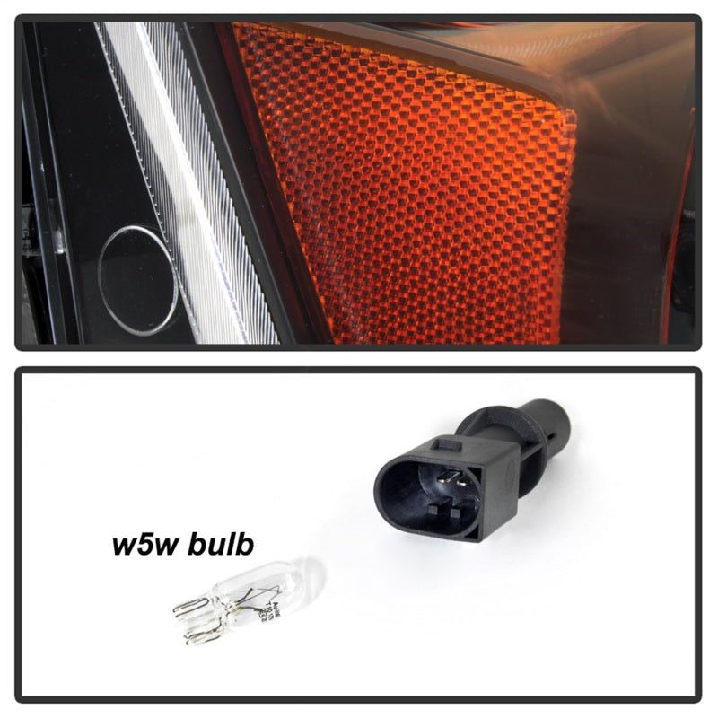 SPYDER 9042492 - SPY9042492 - xTune 11-17 Dodge Grand Caravan OEM Style Headlights - Black (HD-JH-CHRTC08-AM-BK) - Shipped in Europe - Tuningsupply.com