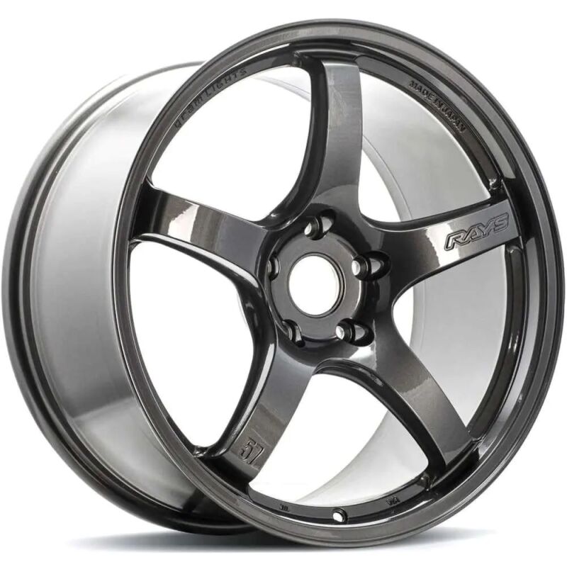 Gram Lights WGCRX38EHGP - GLSWGCRX38EHGP - Gram Lights 57CR 18x9.5 +38 5x114.3 HS Gunmetallic Wheel (Min Order Qty 20) - Shipped in Europe - Tuningsupply.com