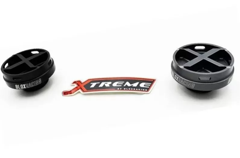 BLOX Racing BXAC-00502-TI - BLOBXAC-00502-TI - BLOX Racing Xtreme Line Titanium Honda Oil Cap - Shipped in Europe - Tuningsupply.com