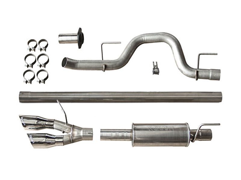 Roush 421711 - RSH421711 - Roush 2011-2014 Ford F-150 3.5L/5.0L/6.2L Side Exit Performance Exhaust System (Incl. SVT Raptor) - Shipped in Europe - Tuningsupply.com
