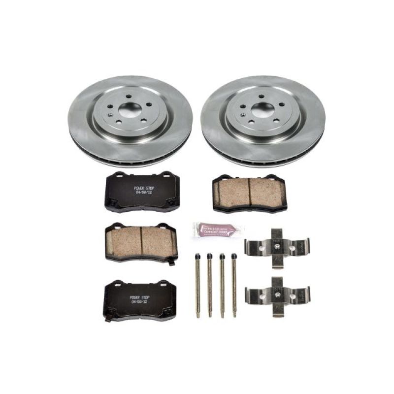 PowerStop KOE3019 - PSBKOE3019 - Power Stop 09-15 Cadillac CTS Rear Autospecialty Brake Kit - Shipped in Europe - Tuningsupply.com