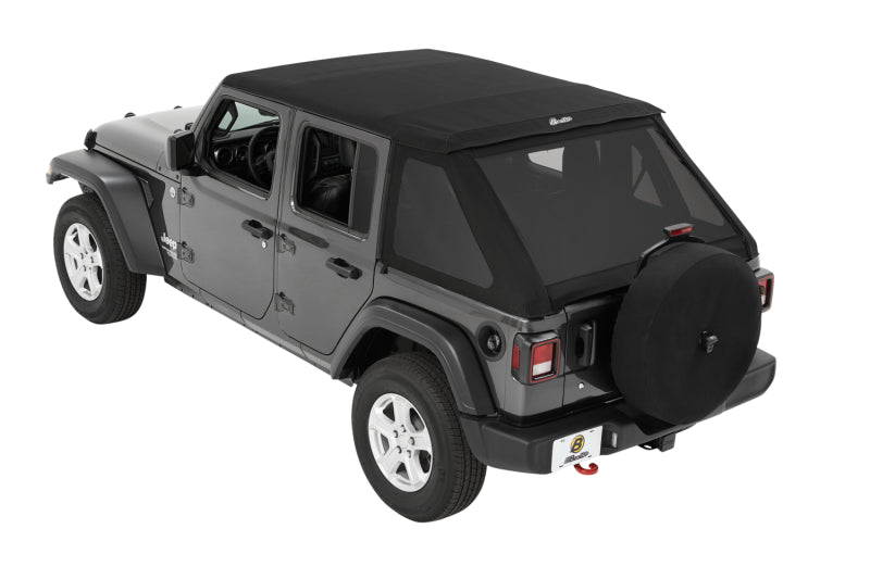 Bestop 56863-35 - BES56863-35 - Bestop 18-26 Jeep Wrangler JL 4-Door Trektop (Black Diamond) - Shipped in Europe - Tuningsupply.com