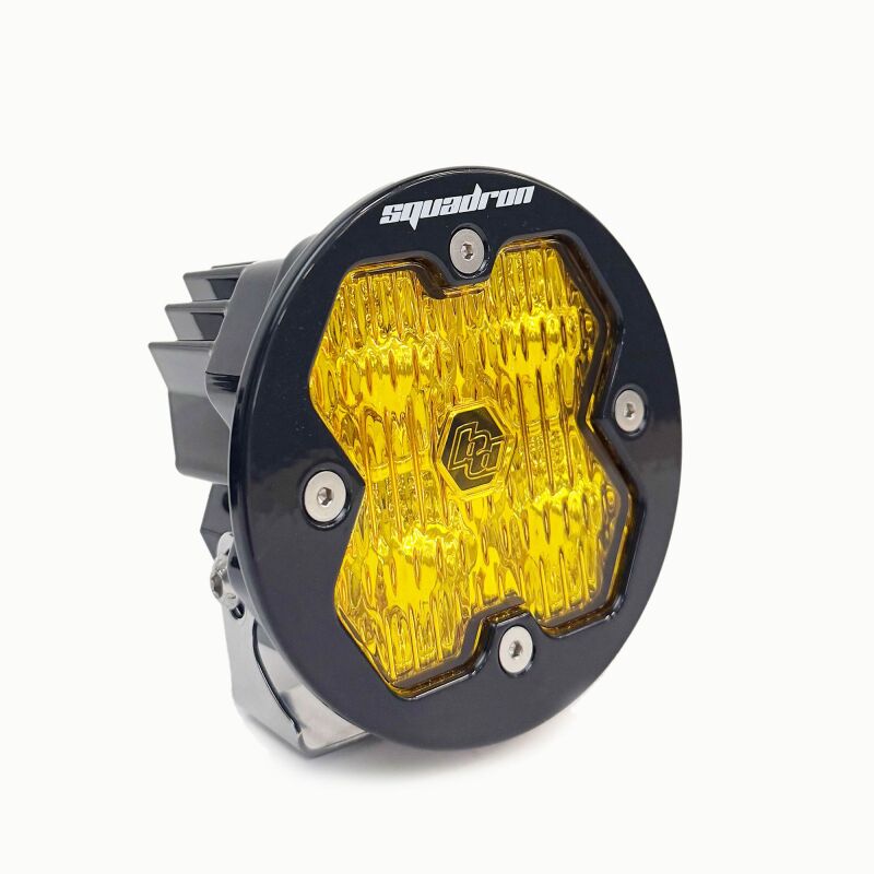 Baja Designs 5800152 - BAJ5800152 - Baja Designs Squadron-R 2.0 Sport LED Wide Cornering (Single Light) - Baja Amber - Shipped in Europe - Tuningsupply.com