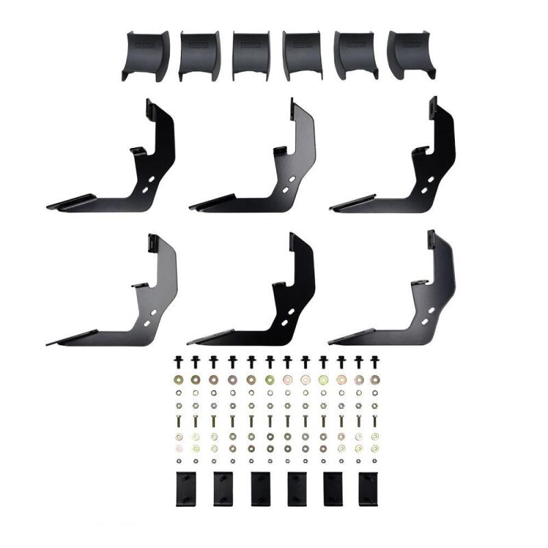 Westin 28-51275 - WES28-51275 - Westin 2019 Chevrolet Silverado/Sierra 1500 Crew Cab R5 Nerf Step Bars - Black - Shipped in Europe - Tuningsupply.com