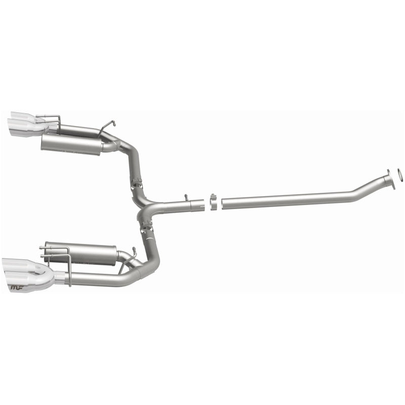 Magnaflow 19494 - MAG19494 - MagnaFlow 18-19 Toyota Camry XSE 2.5L (FWD) Street Series Cat-Back Exhaust w/4in Polished Quad Tips - Shipped in Europe - Tuningsupply.com