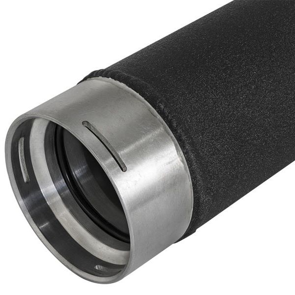 aFe 46-20314-B - AFE46-20314-B - aFe Bladerunner 3in Hot and Cold Side Black Intercooler Tubes 2017 Ford Diesel Trucks V8 6.7L (td) - Shipped in Europe - Tuningsupply.com